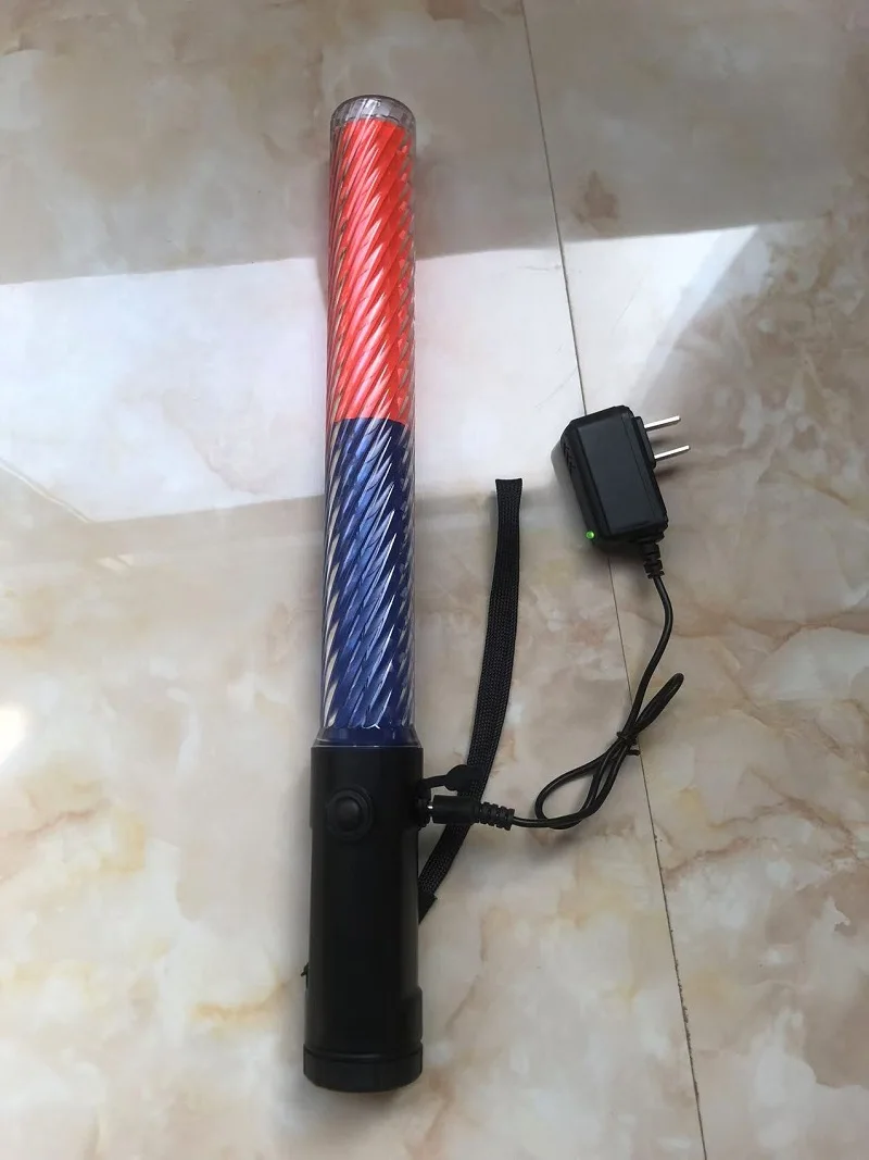 36cm Command Stick Warning Flashing Light LED Road Traffic Fluorescent Rod