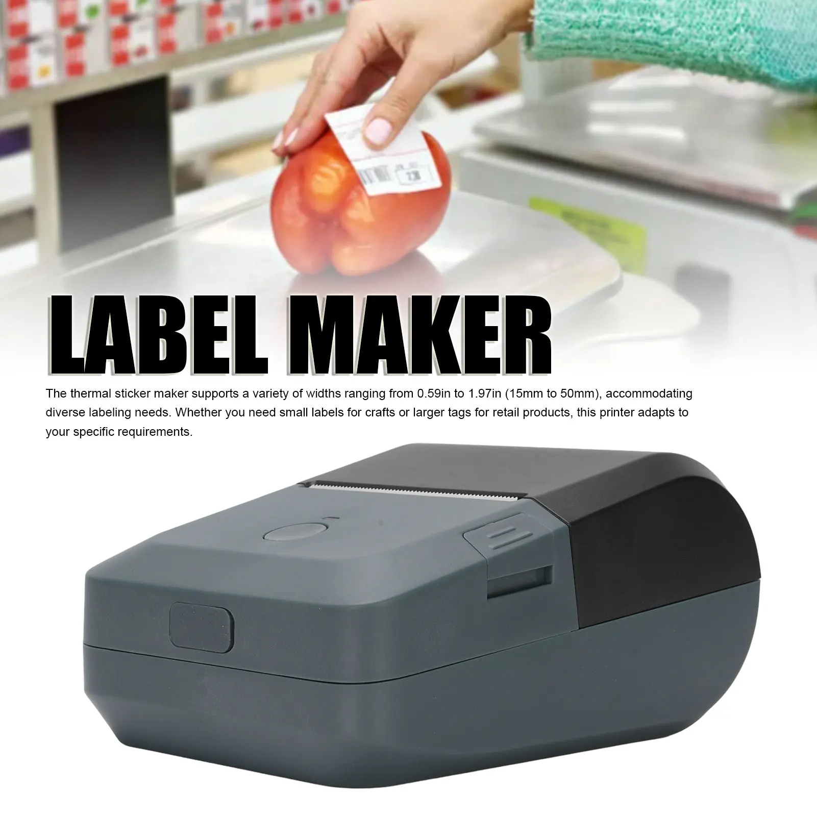 

Машина для изготовления этикеток Bluetooth, машина для изготовления термонаклеек, многофункциональная портативная машина для изготовления этикеток Bluetooth для магазинов, логистики