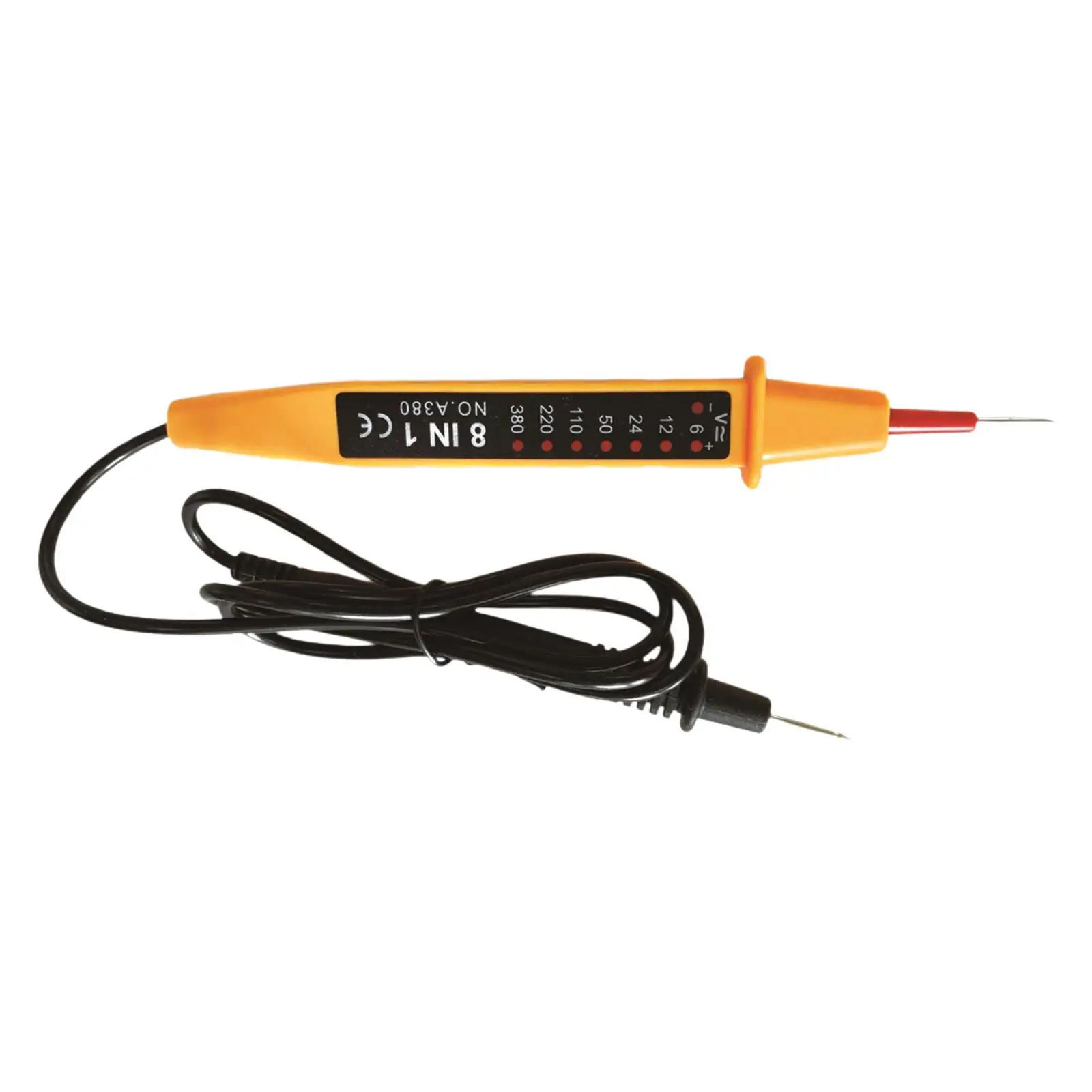 8 in 1 Voltage Tester Pen Adjustable Sensitivity Electric Circuit Tester with Indicator Light for Automotive Repair