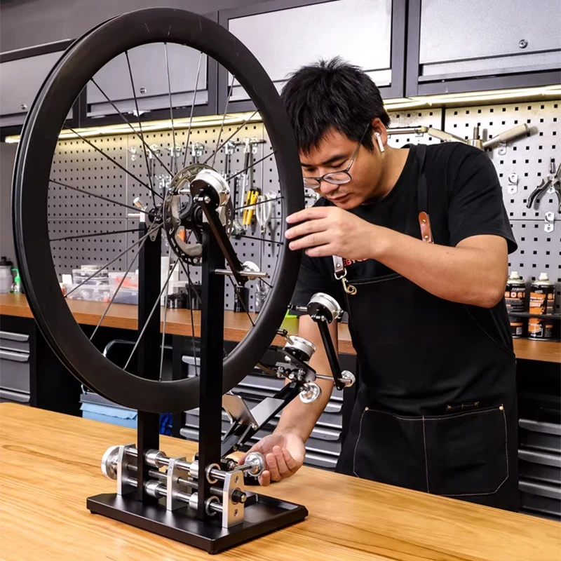 

Professional Bike Wheel Truing Stand Wheel Rim Straightening Bracket Bicycle Wheel Calibration Stand Bicycle Wheel Maintenance