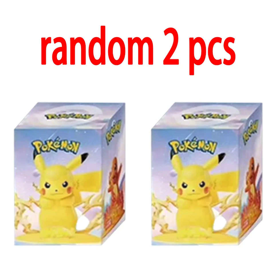 12 Pokémon Action Dolls Pikachu Blind Box Anime Models Desktop Decorations Pokémon Toys Birthday Gifts image 3
