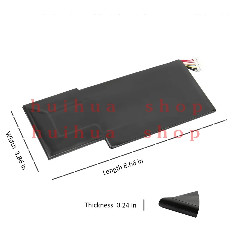 Nowa oryginalna bateria BTY-M6K do MSI GS63VR 7RG Stealth Pro GF63 Thin 8RB 8RC 8RD