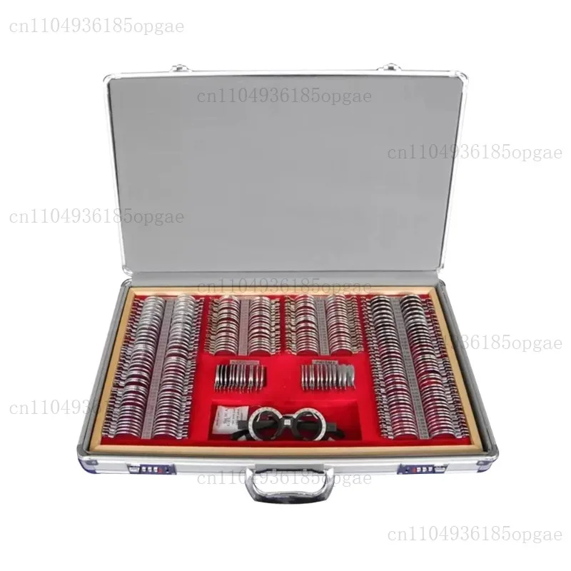 Glasses Lens Case TLS-266A Metal Outer Ring Glasses Tool Insert Case, Optometry Equipment Lens Case