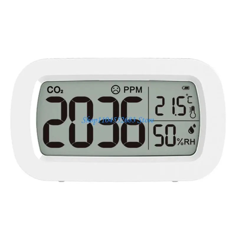 

Y6GD Air Quality Monitor Indoor CO2 Detector with Moisture Temperature Sesnor Home