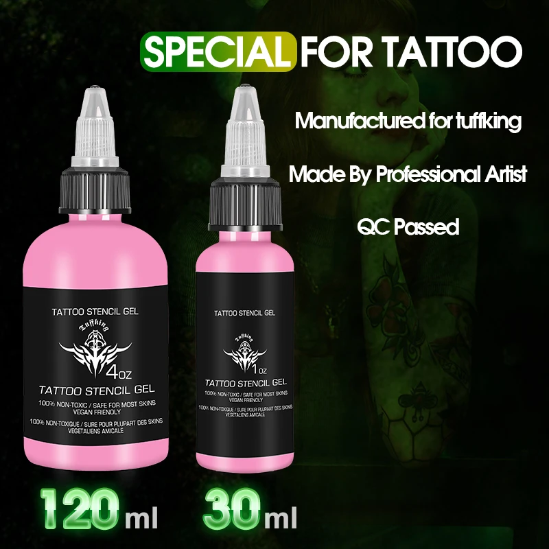 Professional 30ML/120ML Tattoo Stencil Magic Gel Thermal Copier Tattoo Transfer Stuff Solution Cream Tattoo Ink Set Accessories