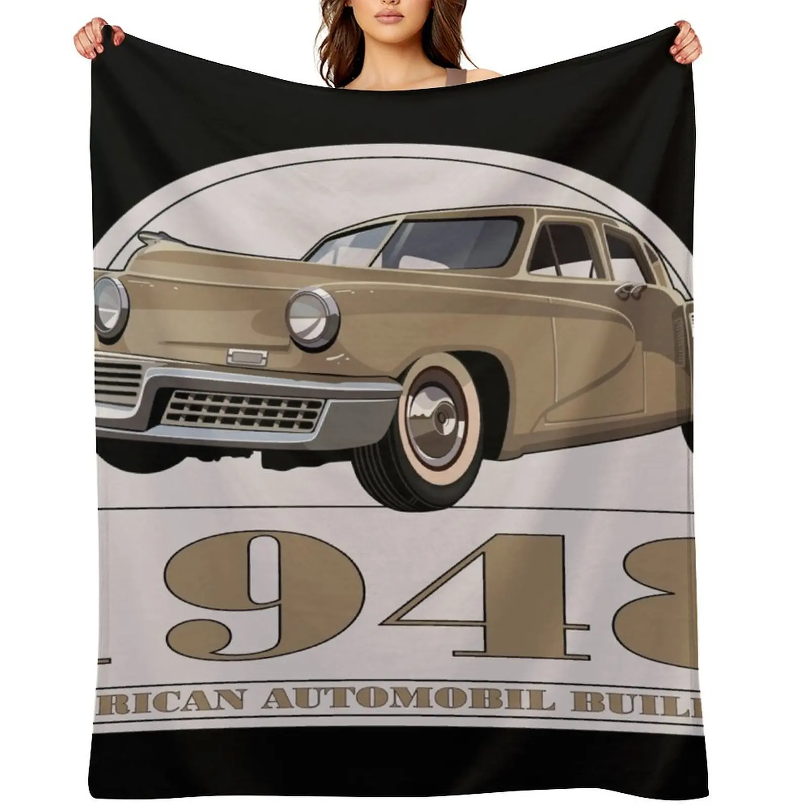 

1948 Tucker Throw Blanket Vintage Weighted blankets and throws Bed Fashionable Blankets