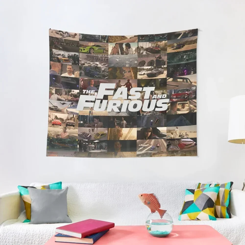 

Fast & Furious - Legends - Tribute Tapestry Aesthetic Decoration Aesthetics For Room Decoration For Home Custom Tapestry