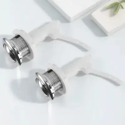 

2 шт. универсальные кнопки для унитаза с круглой головкой, прочные, надежные, сменные, аксессуар для дома, кнопка для бачка унитаза