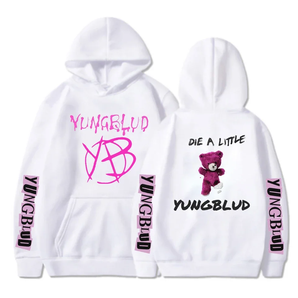 Yungblud impressão harajuku moletom com capuz masculino outono primavera feminino homem com capuz marca de moda streetwear unisex trajes com capuz