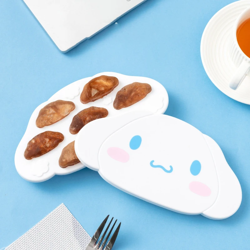 

Anime Cinnamoroll Kawaii Ice Tray Mold Melody Pompompurin Cube Ice Making Artifact Box Summer Toys Birthday Ice Cube Mold Gifts