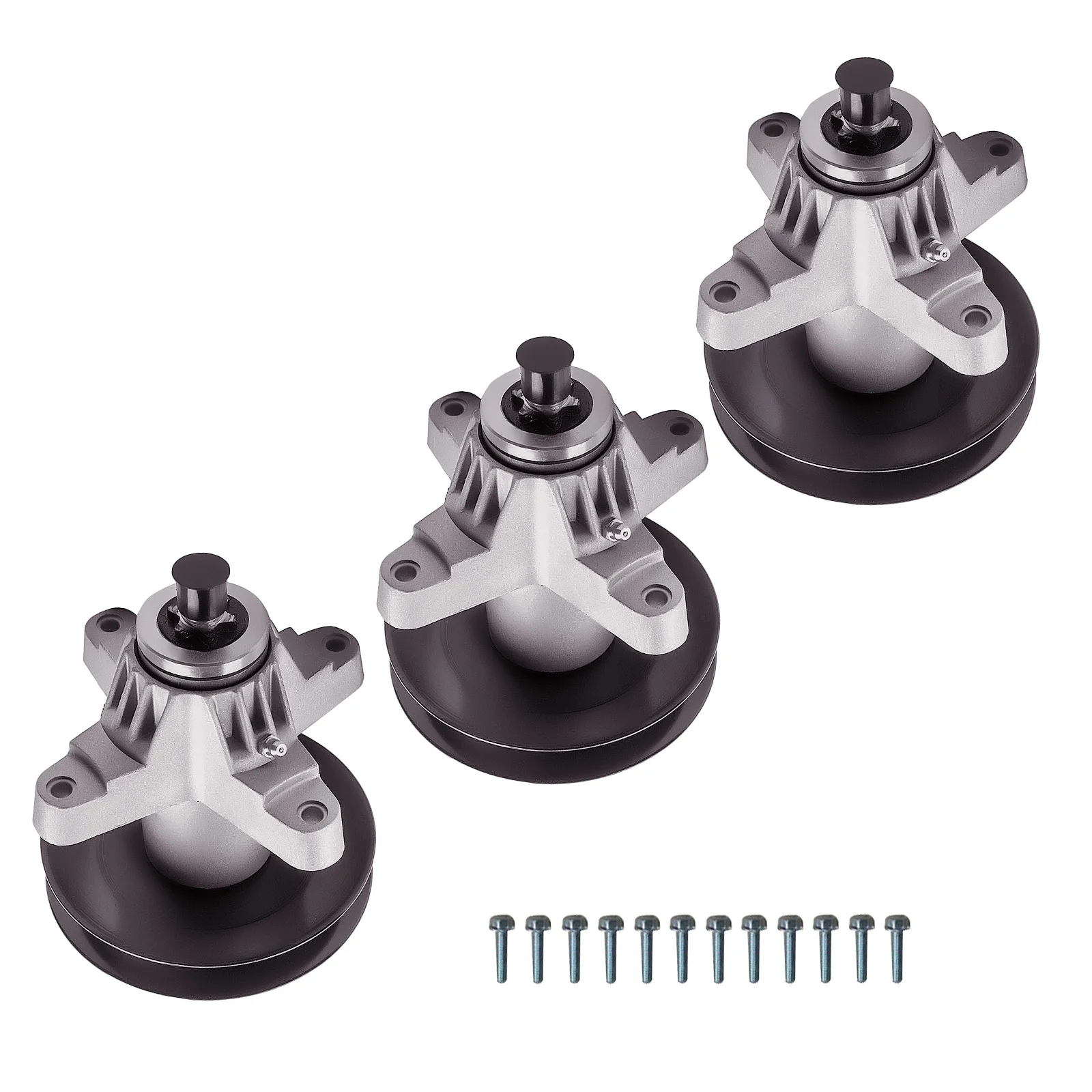 3Pcs Spindle Assembly For Cub Cadet 618-04125 918-04126 918-04126A 918-04126B