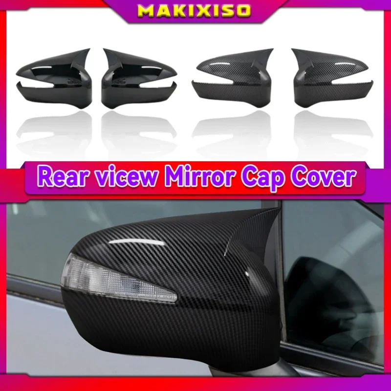 

Carbon Fiber Door Side Rearview Mirror Cover Trim For Honda Civic 8th 2006 2007 2008 2009 2010 2011 Accessories Car Styling