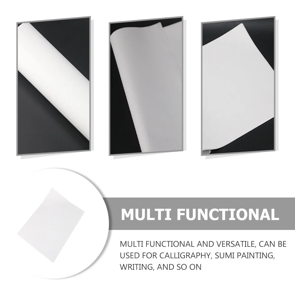 

60Pcs Chinese Calligraphy Paper Premium Xuan Paper Lightweight Durable Suitable for Calligraphy Painting Writing