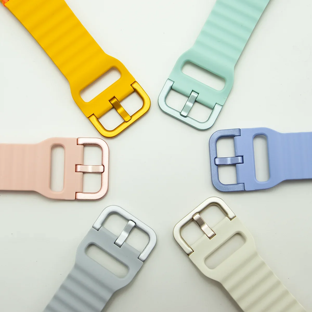 Original Strap for Samsung Galaxy Watch 7/6/5/4/classic/Pro 40mm 44mm No Gaps Silicone Sport Bracelet correa Galaxy watch 7 Band