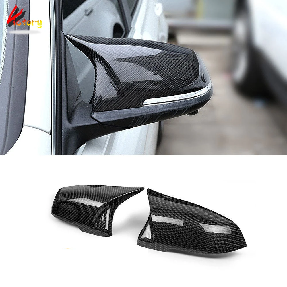 

Carbon Pattern Car Rearview Mirror Cover Caps For BMW F20 F21 F22 F23 F87 M2 F30 F31 F34 F32 F33 F36 ABS 1 Pair