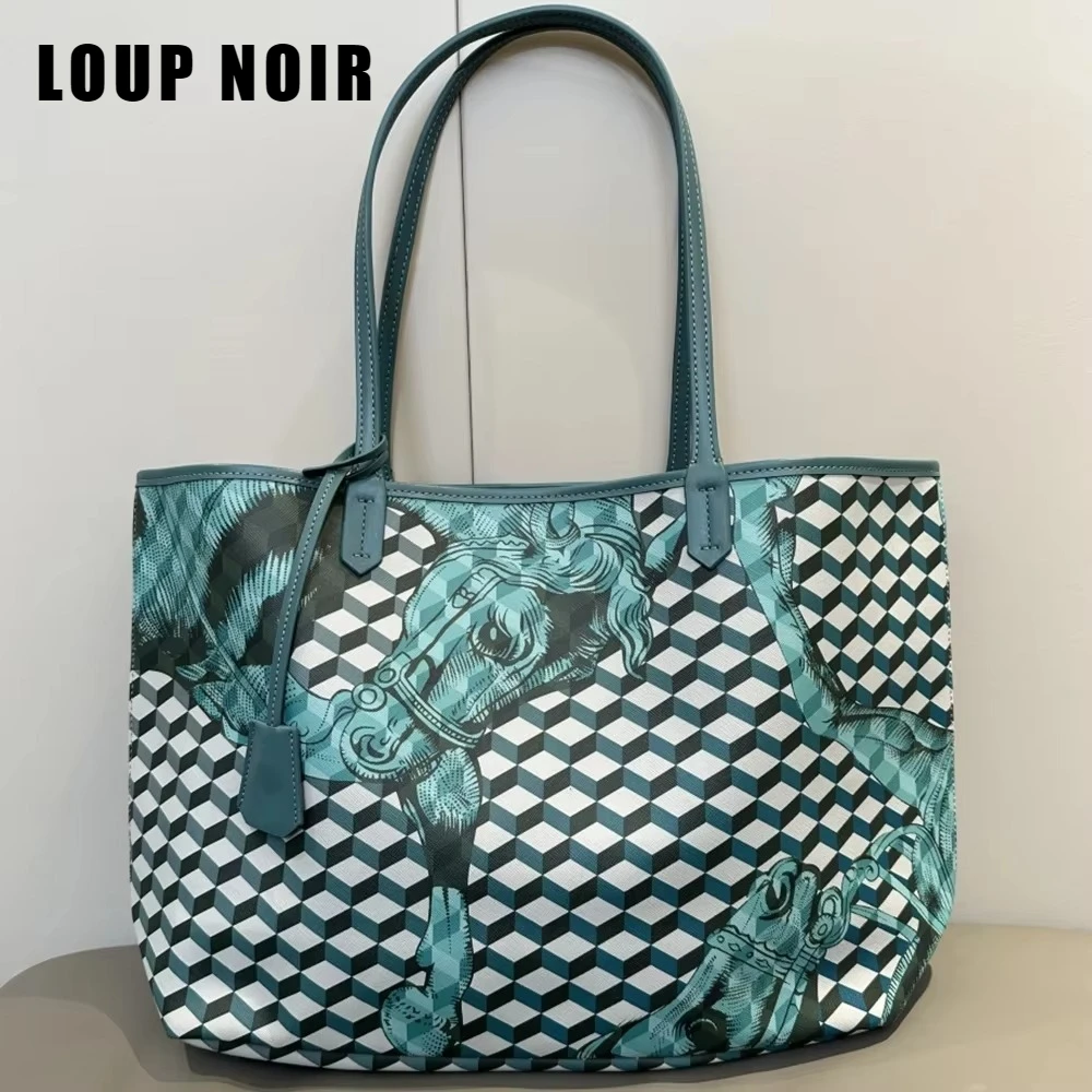 

LOUP NOIR Fashion Famous Brands Bag High Quality Casual Large Capacity Shoulder Bags Tote Bag for Women