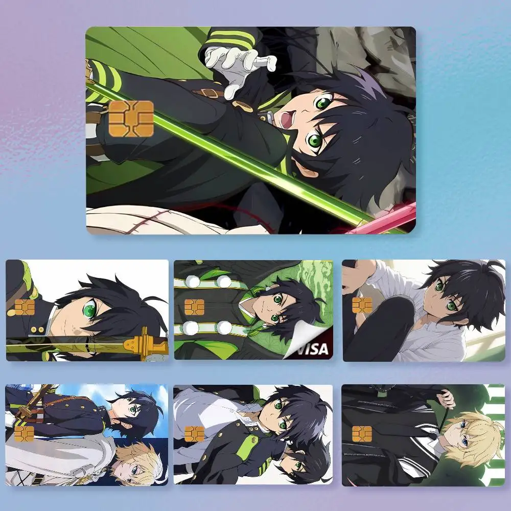 The End of the Seraph  High Definition Matte PVC Film Tape | For Credit Card, Debit Card Stickers & Gift Decoration
