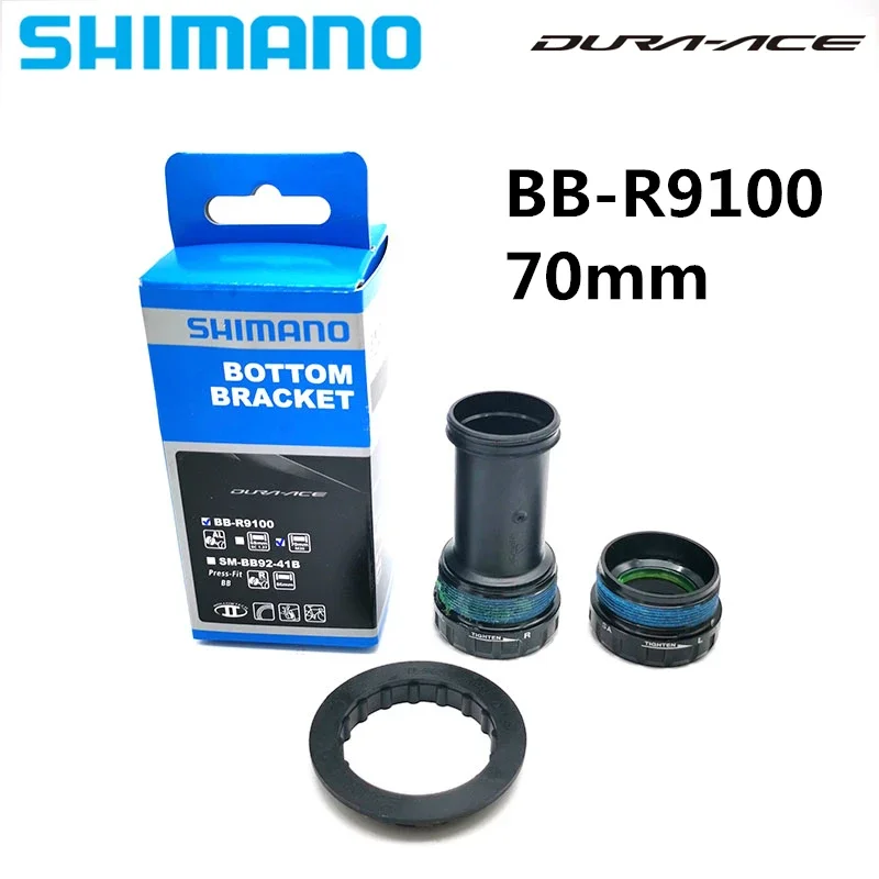 

SHIMANO DURA-ACE R9100 BB-R9100 Road Bicycle Threaded Bottom Bracket HOLLOWTECH II 70mm BB Iamok Bike Parts