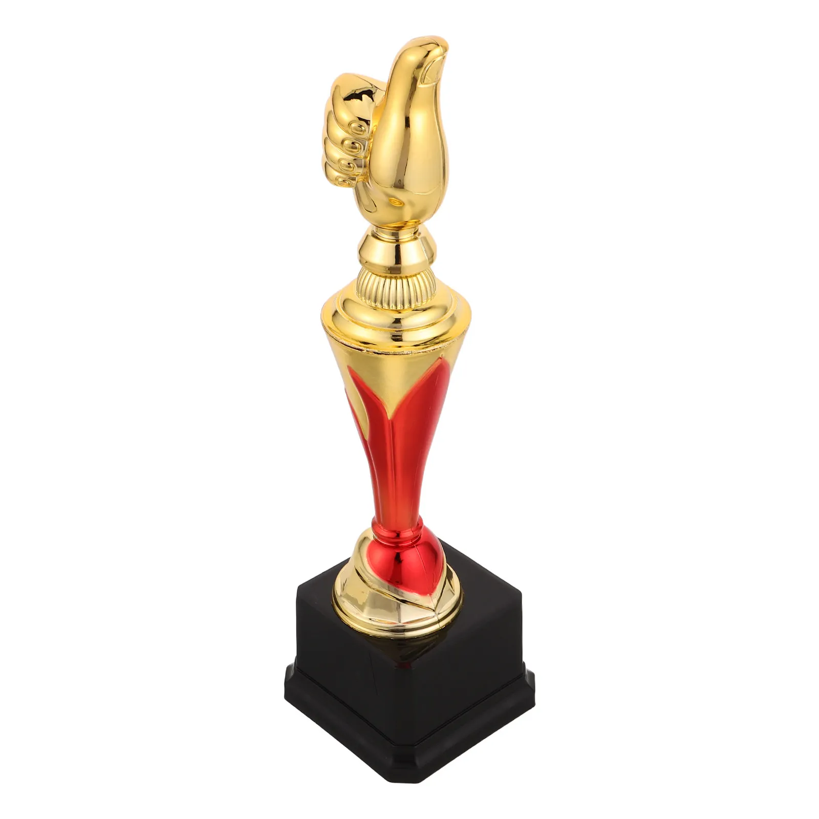 

Mini Thumb Up Trophy Plastic Gold Award for Kids Students Classroom Sports Events School Competitions Teacher Rewards Employee