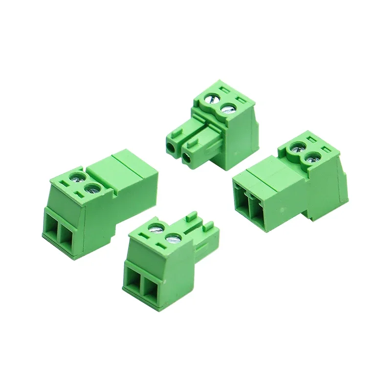 5 قطعة 15EDGK 2P 3P 4P 5P 6P 7P 8Pin PCB برغي محطة كتلة ذكر موصل سالب 3.51/3.81 مللي متر المكونات في نوع لكابل 28 إلى 16AWG