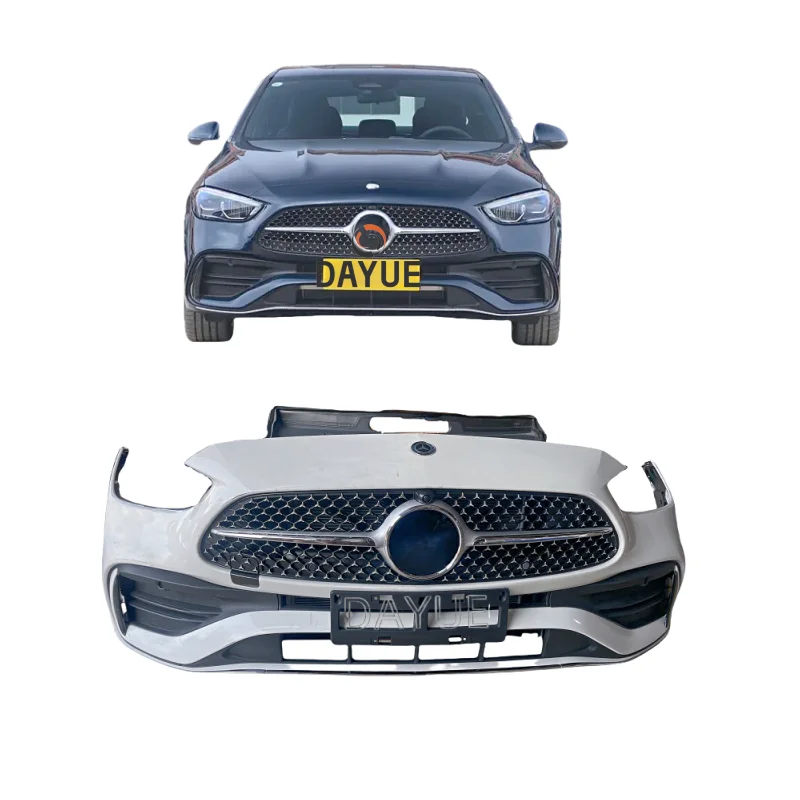 High Quality Original Grille and Front Bumper Body Kit for 2021-2024 for C-series W206 Second-Hand Parts