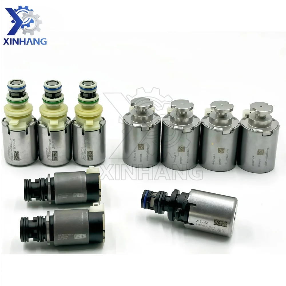 

9T45E 9T50E 9T65E Automatic Transmission Solenoid Valve Assembly (10-Piece Set) For Buick and Cadillac Auto Parts