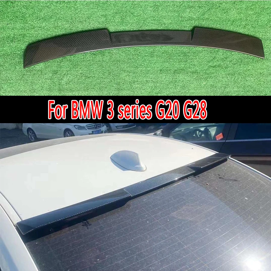 

For BMW 3 series G20 G28 325 330li Carbon Fiber Spoiler Tail fins Top Wing Rear Guide Wing Rear Wing Car Accessories body kit