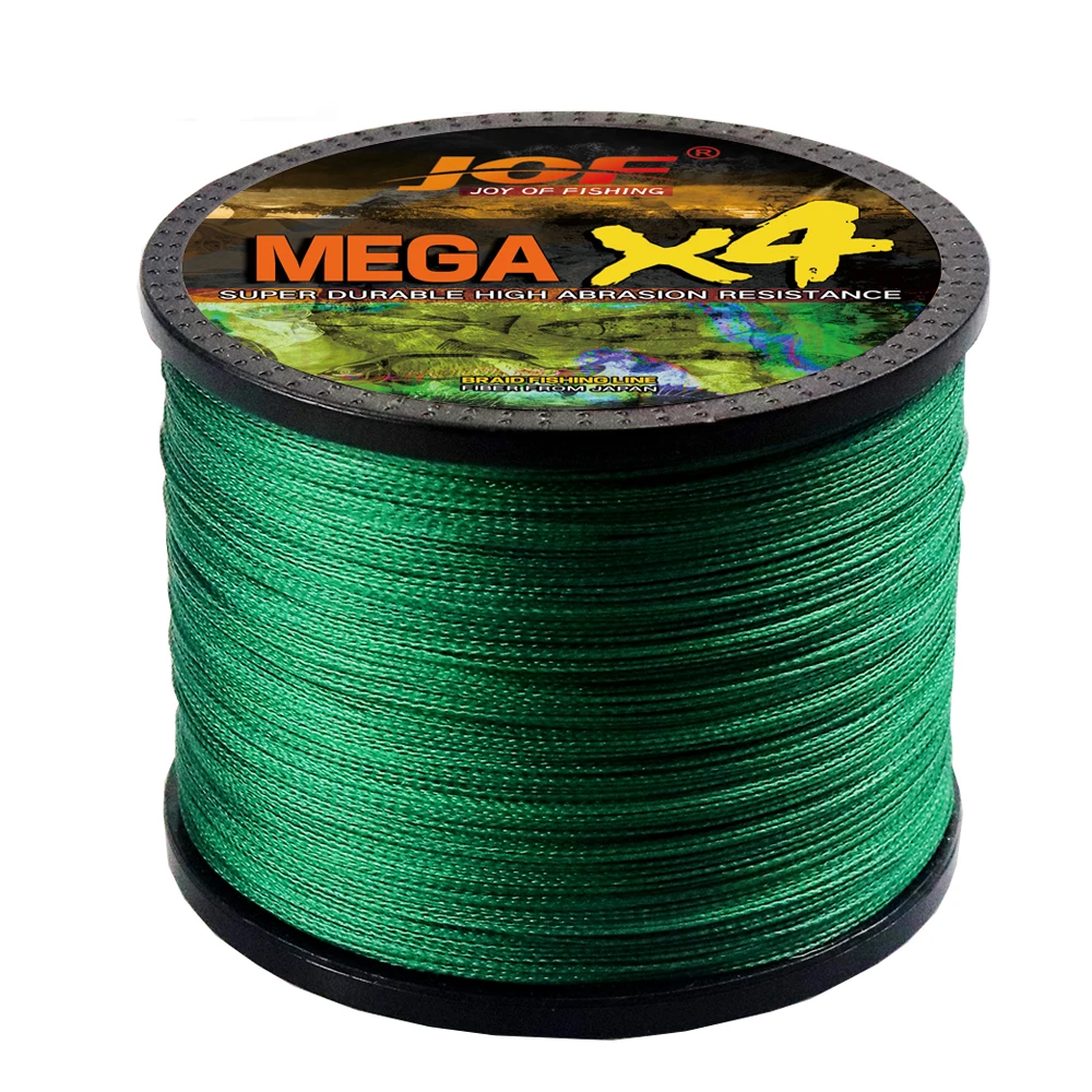 

JOF New 4 Strands Fishing Line 300M Japanese Multifilament 100% PE Durable Wire Carp Super Strong Woven Thread Tackle 4.8-36.8KG