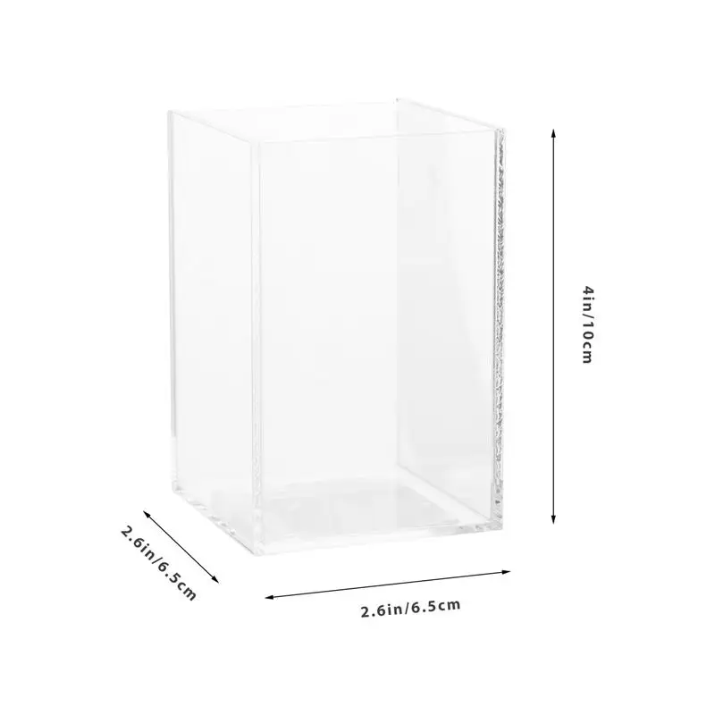 1PC Transparent Aquarium Tank Multi-Function Betta Tank Desktop Goldfish Tank Office Decor Acrylic Desktop Office Tanks Mini