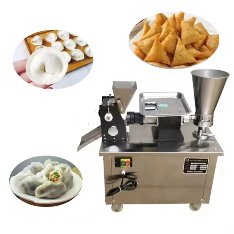 

2025110/220v Automatic Samosa Dumpling Machine Maker / Dumpling Samosa Empanada Gyoza Making Machine