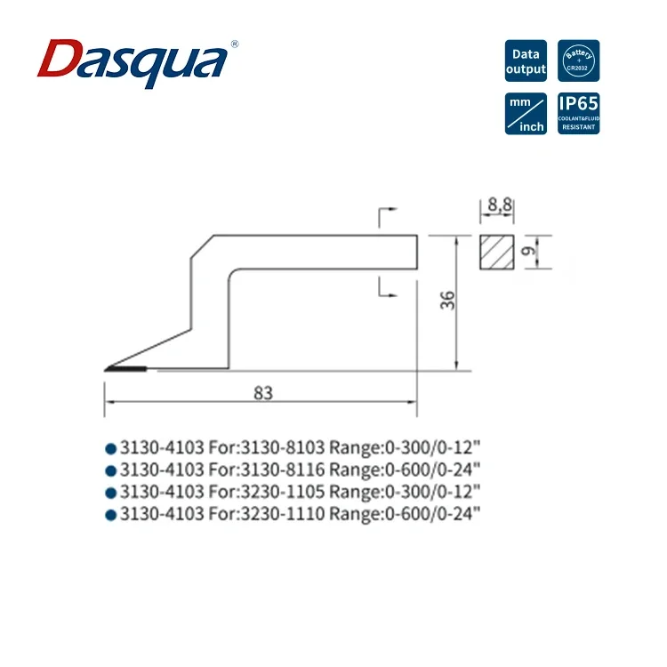 0-300mm IP65 Water Proof Heavy Duty Digital Height Gauge