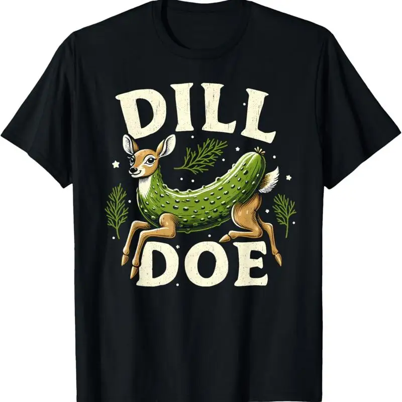 تي شيرت Dill Doe Funny Pickle Deer للبالغين #1