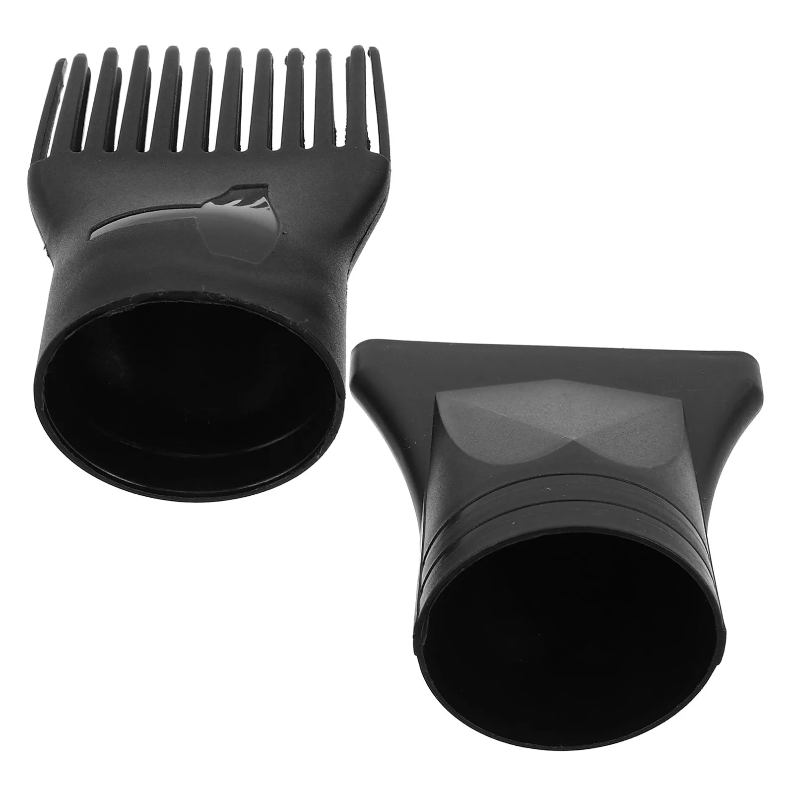 Lot de 2 embouts universels pour sèche-cheveux, concentrateur de séchage robuste, embout plat étroit de remplacement pour la maison et le salon