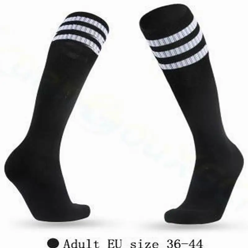 Calcetines largos hasta la rodilla para hombre y mujer, medias deportivas de fútbol, béisbol, porristas, actuación en escenario, 1 par