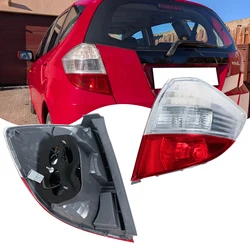 Car LED Tail Light For Honda JAZZ 2008 2009 2010 Turn signal driving light Rear Bumper Reversing Rear Signal Lamp 33500-TF0-J01