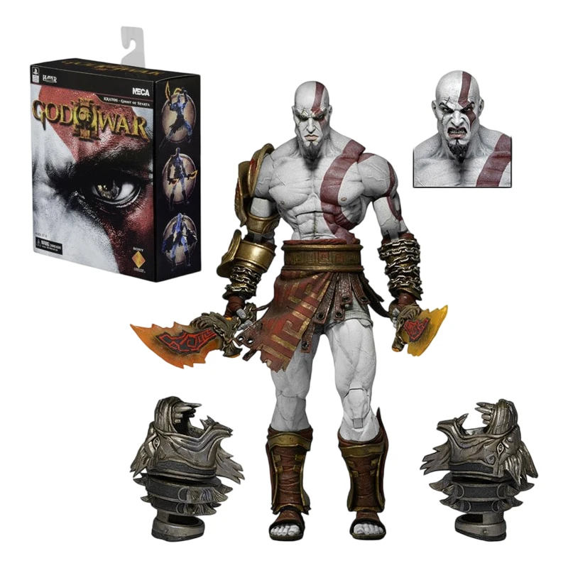 

Neca God of War 3 Ultimate Kratos: Коллекционный набор Kratos Deluxe Edition ручной работы