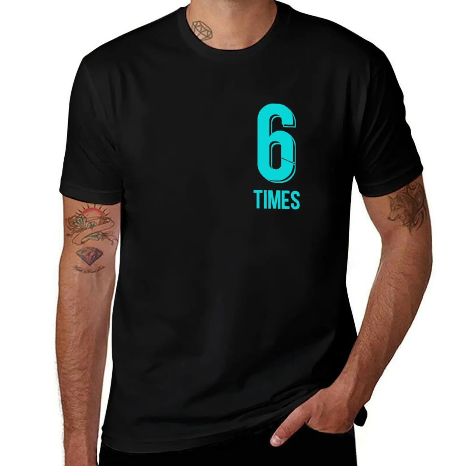 

6 times lfc T-Shirt essential t shirt Blouse tees mens funny t shirts