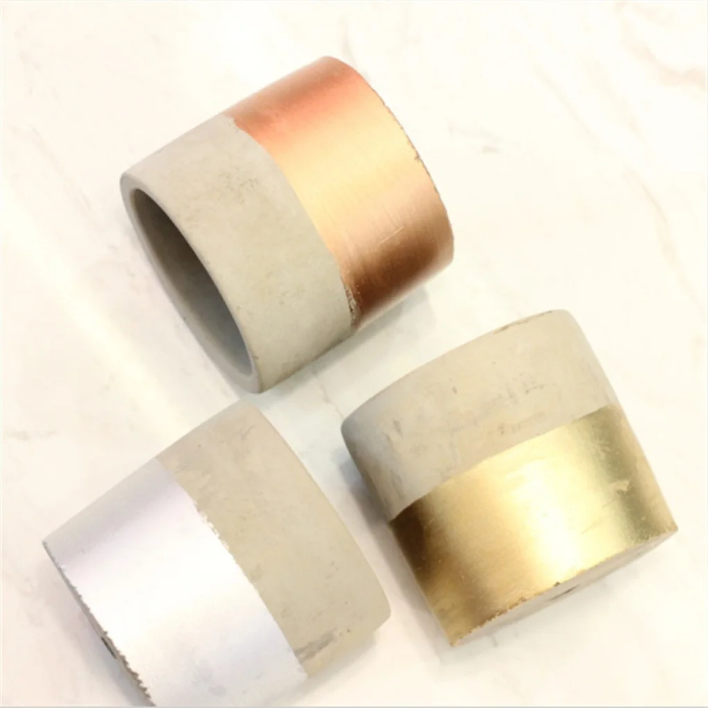 북유럽 스타일 시멘트 화분, 다육 가장자리 화분, 실내 컨테이너, 원통형 화분, 사무실 정원 공예