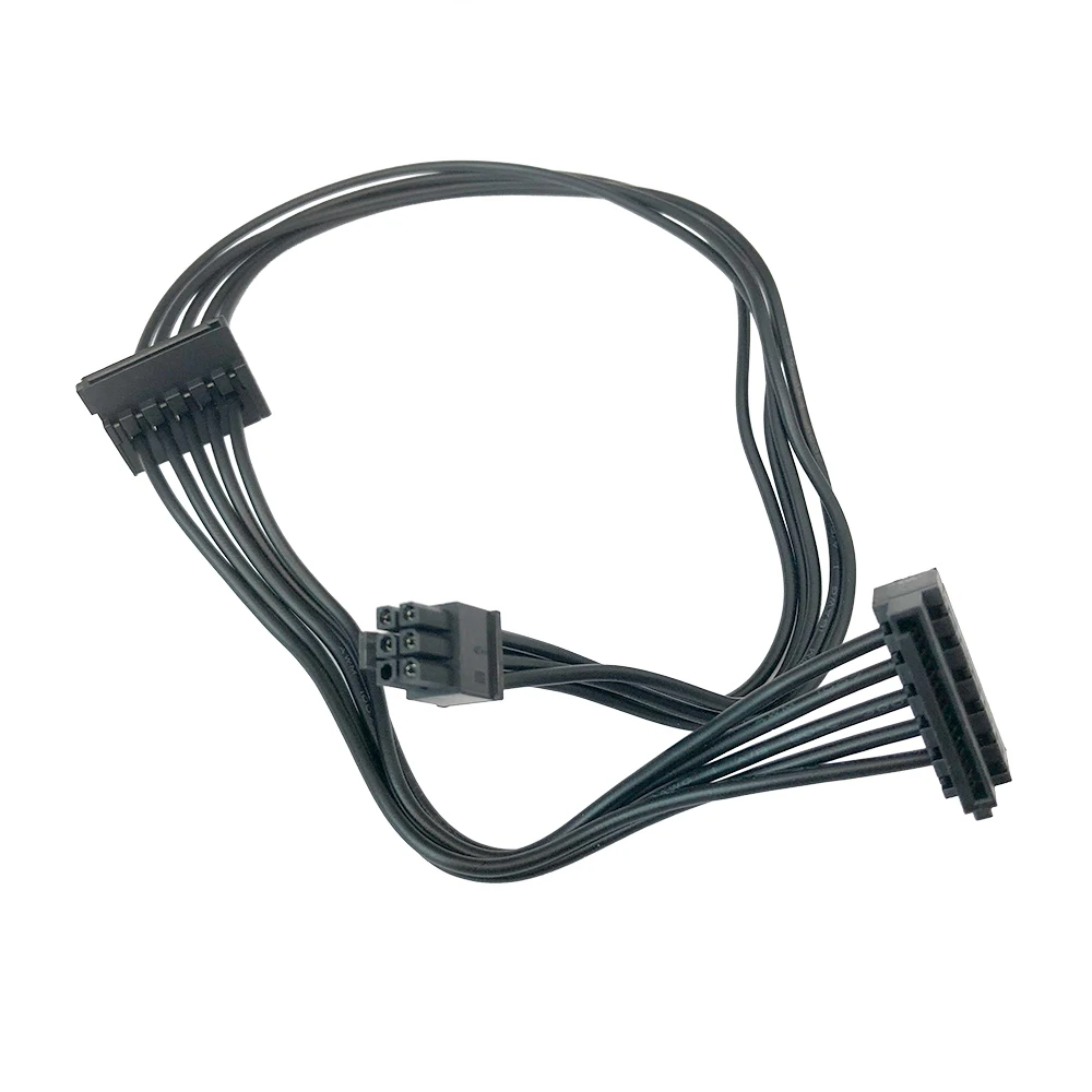 For Dell Pro Slim QCS1250 QCS1255 QBS1250 FCS1250 QVS1260 Mini 6Pin to Dual SATA HDD Power Cable