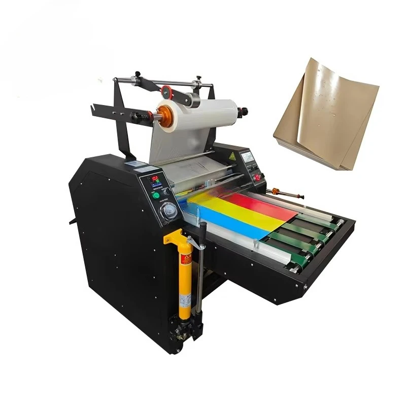 Automatic  Paper Laminator Machine Hydraulic Laminating Machine Plastic Film Laminating Machine for A3 Paper