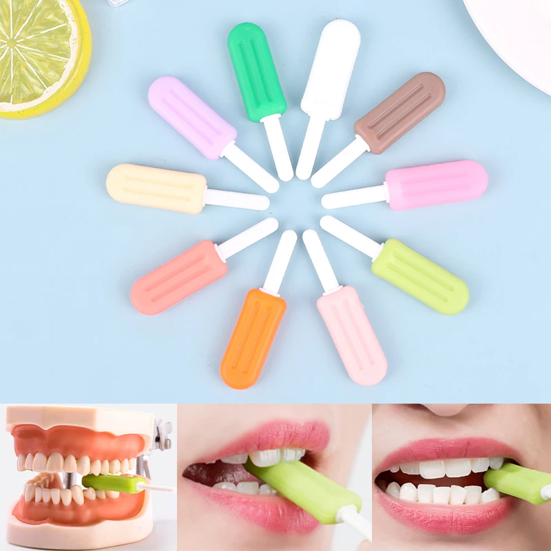 2Pcs/bag Orthodontic Aligner Chewies Silicone Teeth Stick Bite Tooth Chew Aligners Invisable Braces Aligners