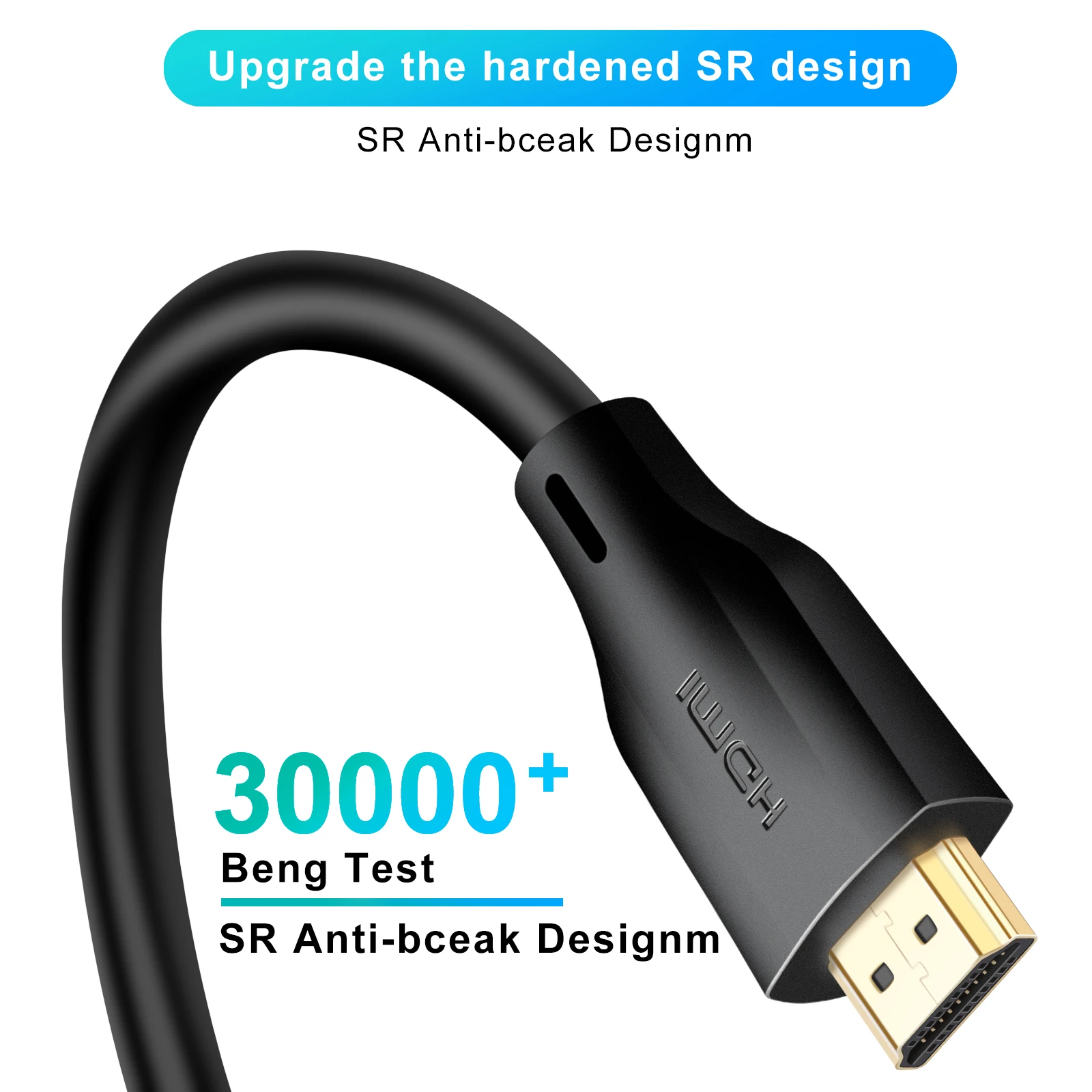 8K HDMI to HDMI 2.1 Cable 48Gbps High Speed 8K 60Hz 4K HDMI-compatible Cable for  PC Laptop TV Smart Devices