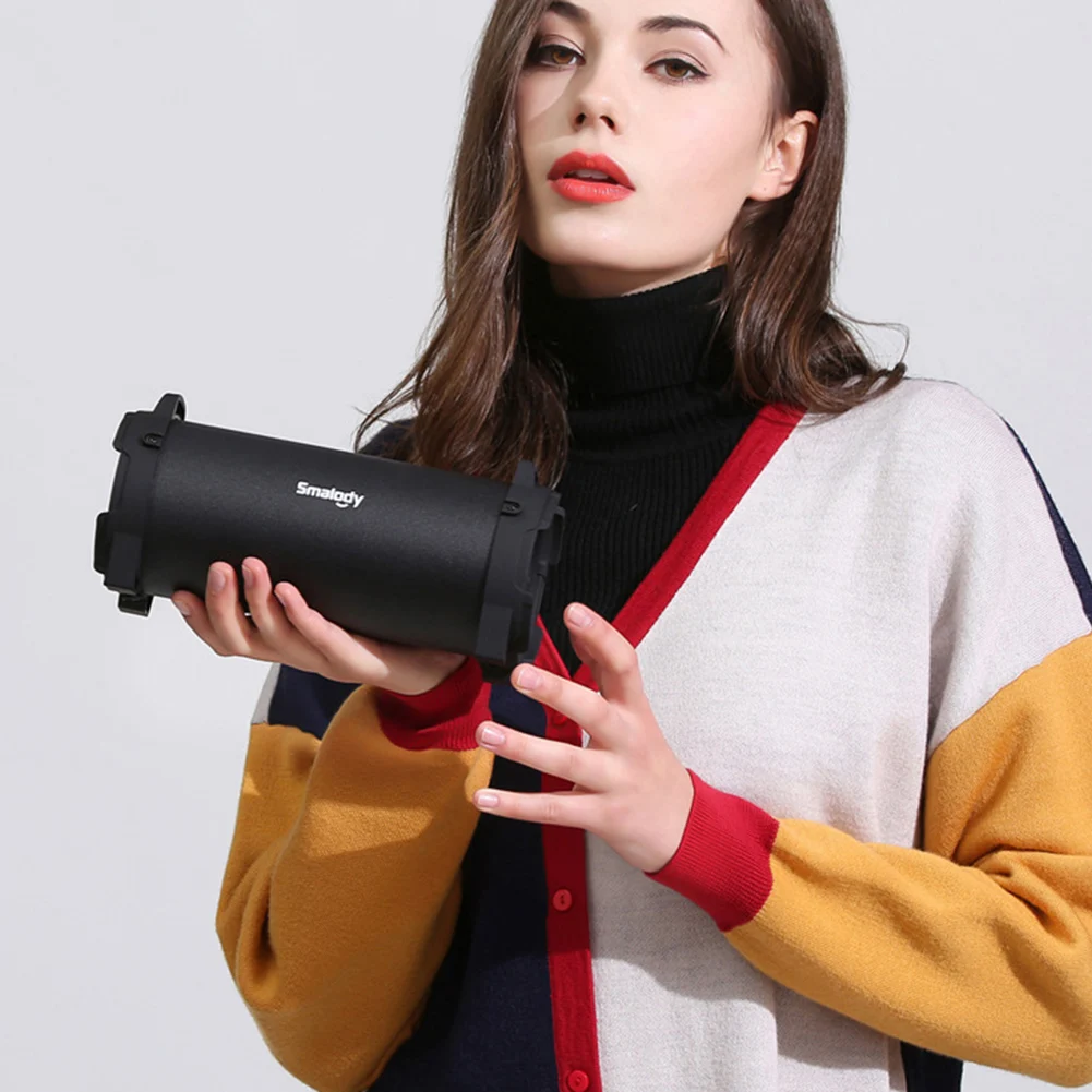 Boombox Speaker luar ruangan besar isi ulang daya USB, Speaker Boombox BT waktu Putar 5 jam dengan Input Jack AUX 3.5mm Port MP3/USB untuk pesta