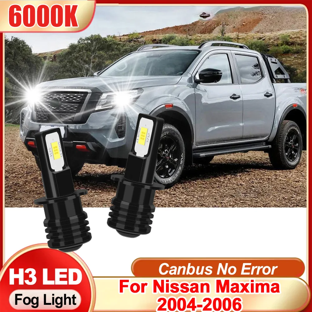 

Автомобильные светодиодные передние противотуманные фары H3 6000K белые 200W высокой мощности Canbus противотуманные фары 25000LM Plug And Play для Mazda Protege5 2002-2003