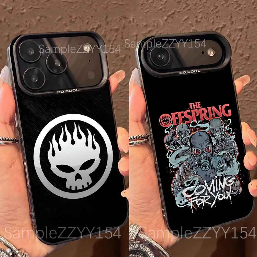 

The O-OffspringS SUPERCHARGED Phone Case For IPhone 15,16,17,13,14,11,12,Pro,Max,Plus,E,Air,Mini Gray Matte Shockproof IMD Cover
