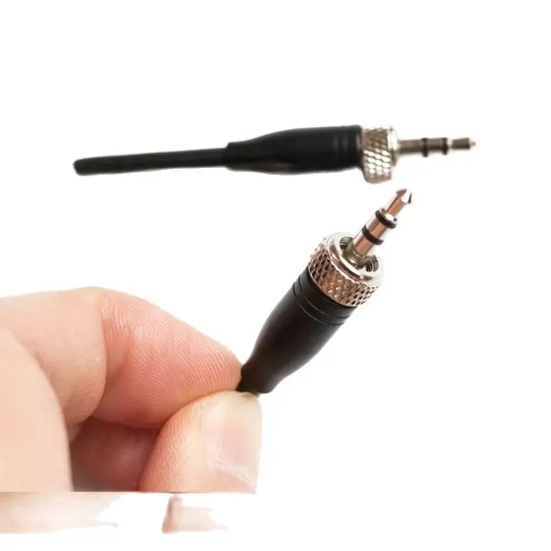 

DIY Replaceable Spare For Sennheiser Sony Wireless Lavalier Headset Microphone HeadMic 3.5mm 1/8" Stereo Screw Lock Connector