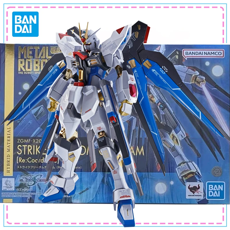 

Bandai METAL ROBOT STRIKE FREEDOM GUNDAM [Re:Coordinate] Anime Action Figure Genuine GUNDAM Assembly Model Kit Collectible Toys