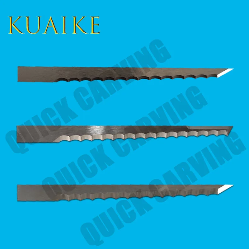 

5PCS Honeycomb Board High Density Material Cutting Blade Tungsten Carbide Serrated Blades for JWEI AOL IECHO AOKE ATOM EMMA