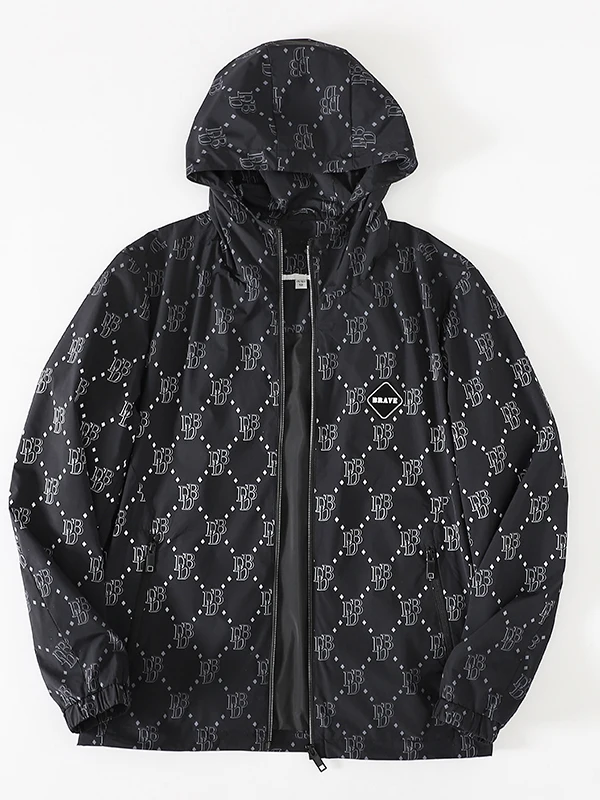 

Men's Casual Hoodie Jaet Comfortable Windproof Breathable Faionable Streetwear Polyester Fiber Long Sve Zipper Closure