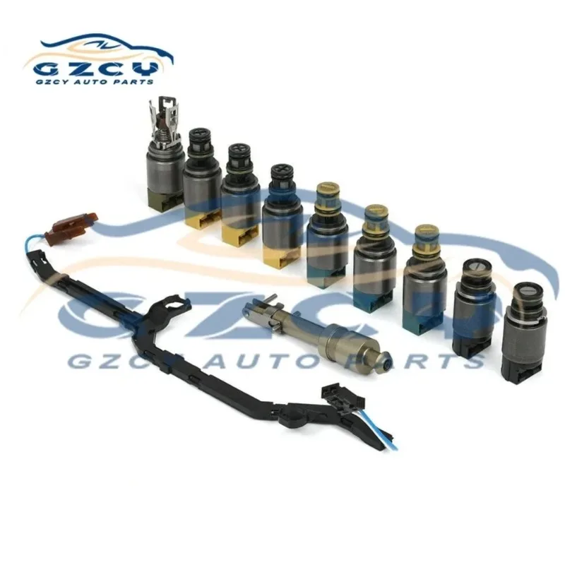 Original  New ZF6HP19 ZF6HP26 ZF6HP32 1068298043 Transmission Solenoid Kit With Harness Fits For BMW Jaguar 6HP19 6HP26 6HP32